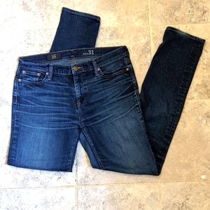 J. Crew Reid jeans, whiskered wash, size 31